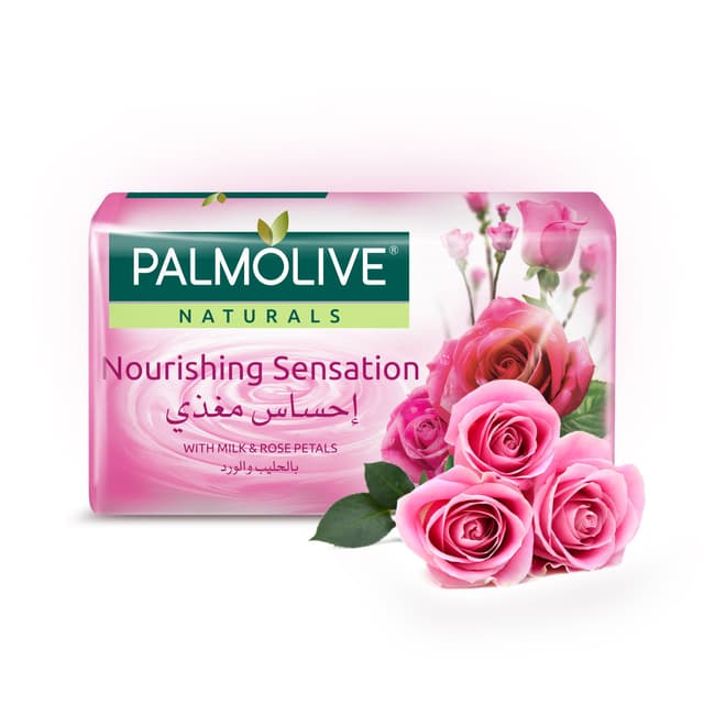 Palmolive Naturals Bar Soap Soft And Moisture With Milk And Rose 170G