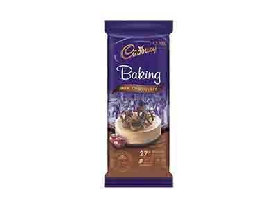 Cadbury Baking Milk Chocolate Tablets, 180g