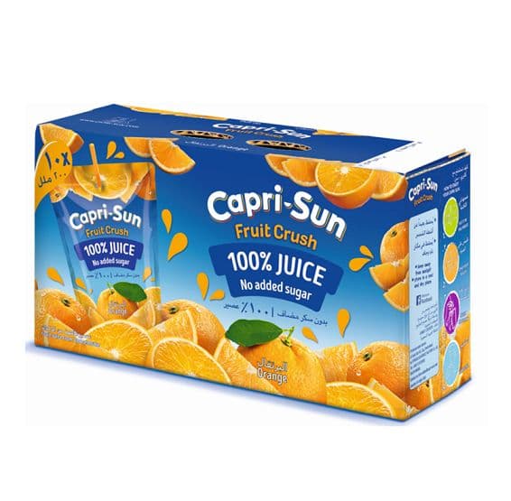 Capri-Sun Orange Crush Juice, 10x200ml