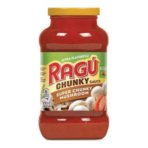 Ragu Super Chunky Mushroom Pasta Sauce 737G