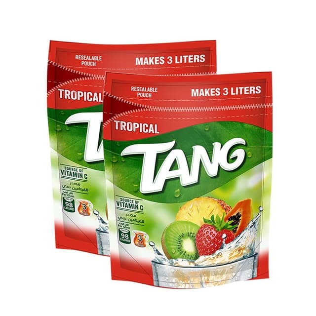 Tang Tropical Powdered Juice 375 gm x 2 10% Off