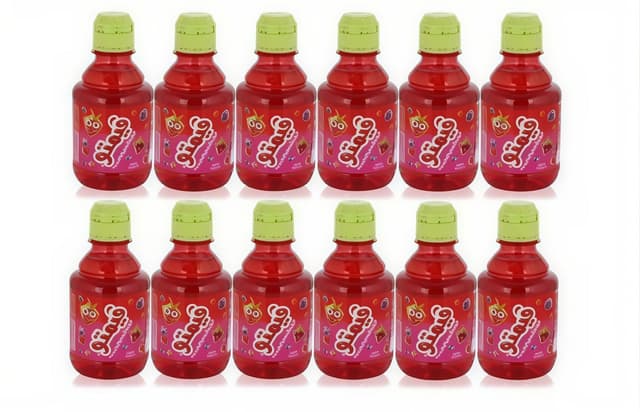Vimto Strawberry Flavour Juice in Pet Bottle, 12x250ml