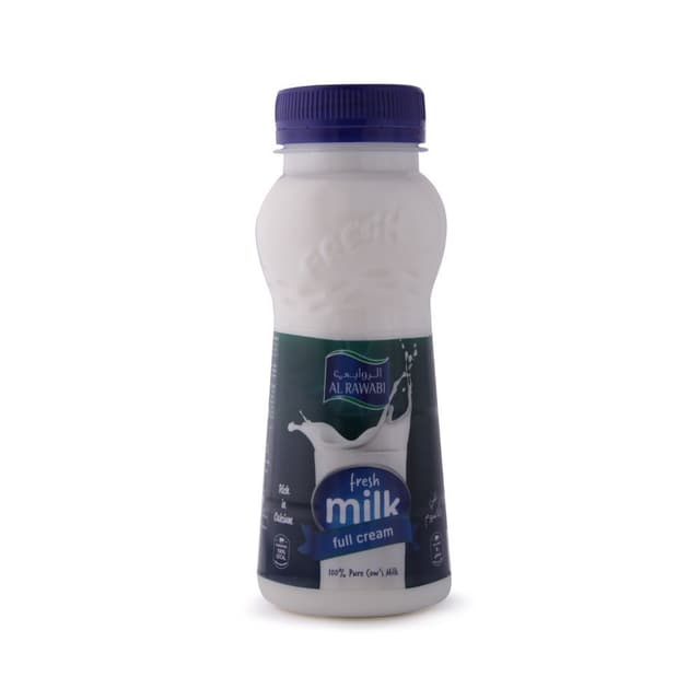 Al Rawabi Full Cream Fresh Milk 200ml