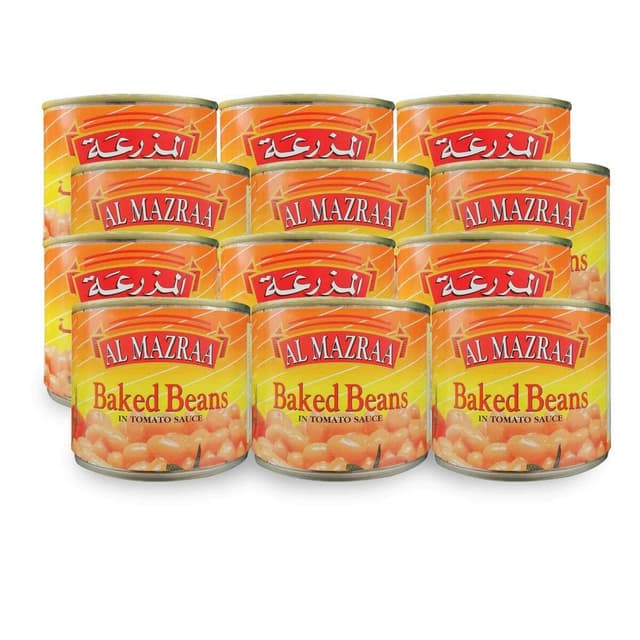 المزرعة فول مطبوخ في صلصة طماطم, 12x220g