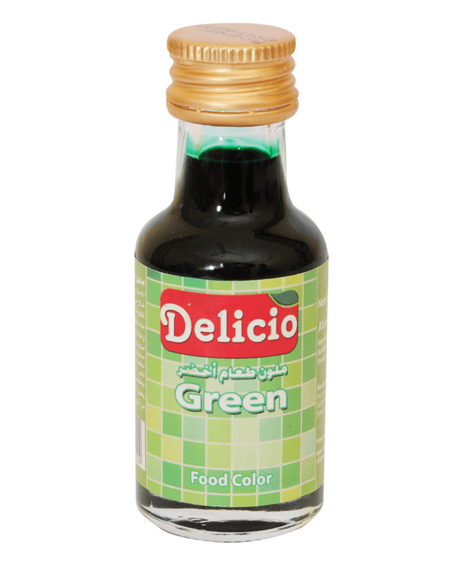 Delicio Food Col Green 28ml