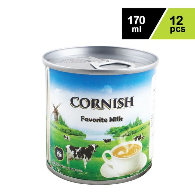 Cornish Evaporated Milk 12*170G