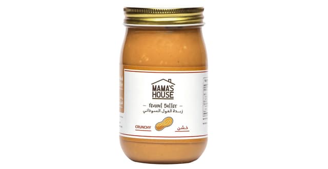 Mama's House Crunchy Peanut Butter, 450g
