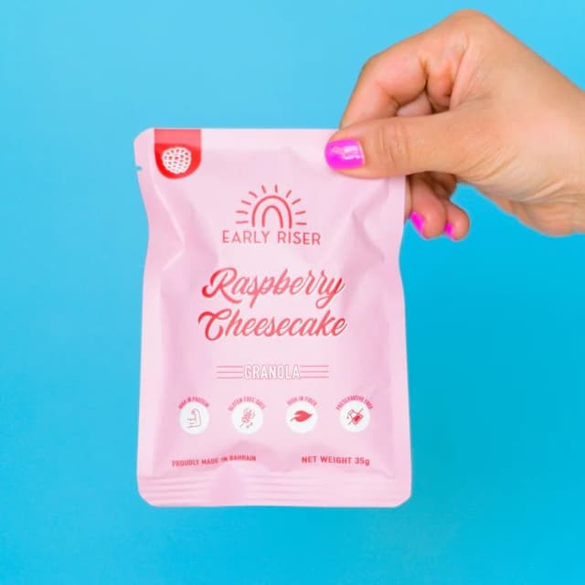 Early Riser Raspberry Cheesecake Granola 35 g