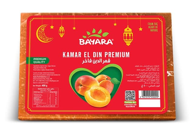 Bayara Kamar El Din Apricot, 400g