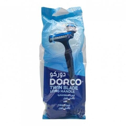 Dorco 2 Blades Razors for Men, 10 Pieces