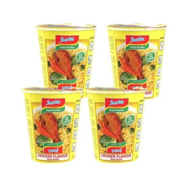 Indomie Instant Cup Noodles Assorted, 4x55g