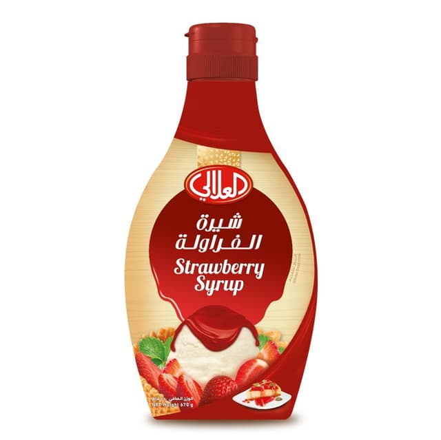 Alalali Strawberry Syrup, 670g