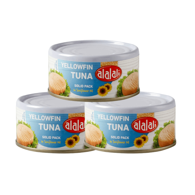 الألالي تونة يلوفين في زيت عباد الشمس, 3x170g