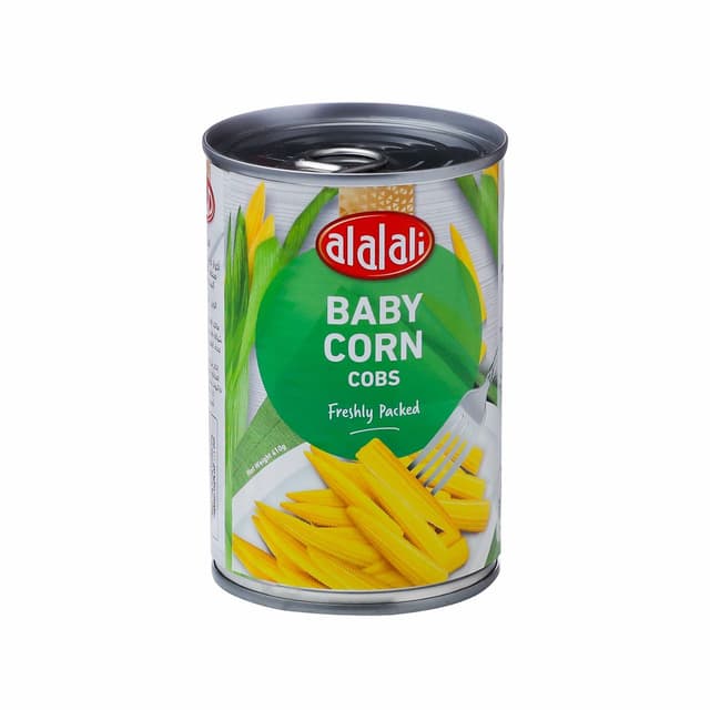 Al Alali Baby Corn Cobs, 410g