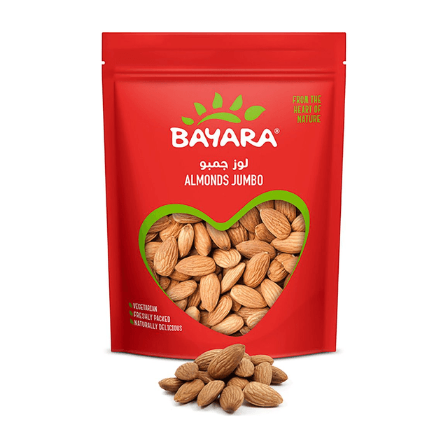 Bayara Almonds Jumbo, 200g