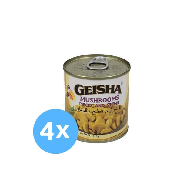 Geisha Mushroom Pieces & Stems
