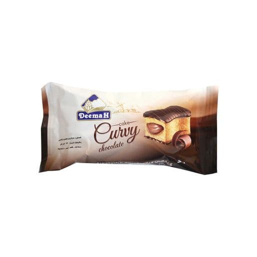 Deemah Chocolate Curvy Cake, 45g