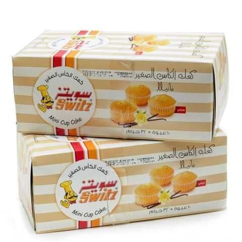 Switz Twin Pack Mini Cup Cakes, 640g