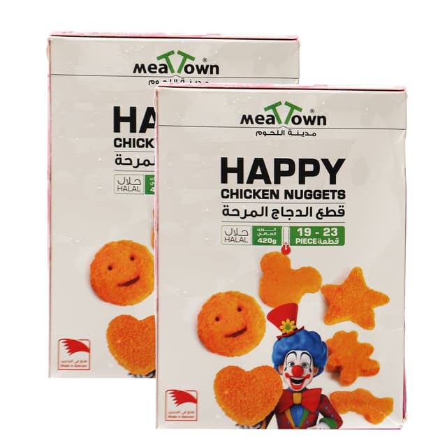 Meat Town Chicken Nuggets 2x420g