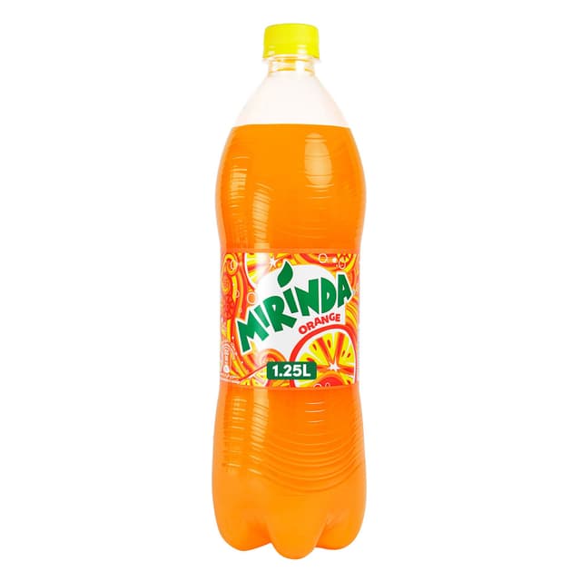 Mirinda Orange Soft Drink Bottle 1.25 L