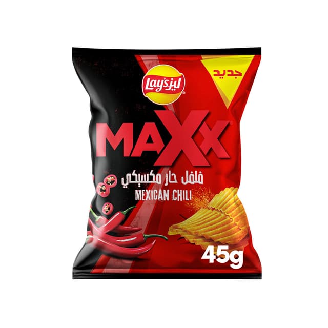 Lay's Maxx Mexican Chili Chips, 45g