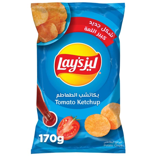 Lay's Ketchup Chips, 170g