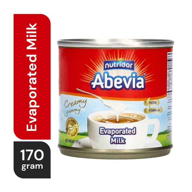 Nutridor Abevia Evaporated Milk, 170g