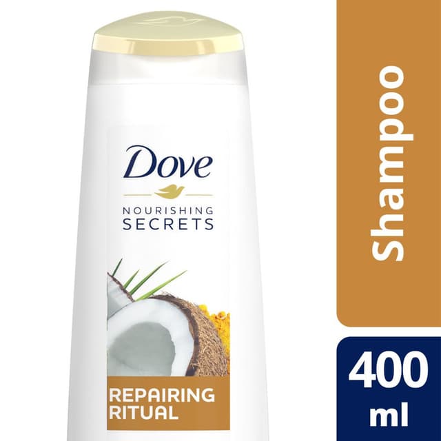 Dove Repairing Ritual Shampoo with Coconut Oil and Turmeric 400 ml