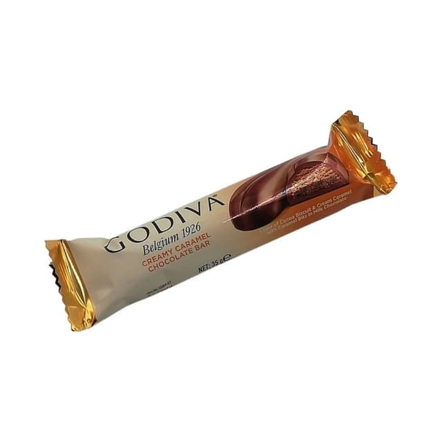 Godiva Belgium 1926 Caramel Chocolate Bar, 35g