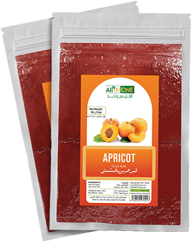 All in One Trading Apricot Fruit Roll, 90g