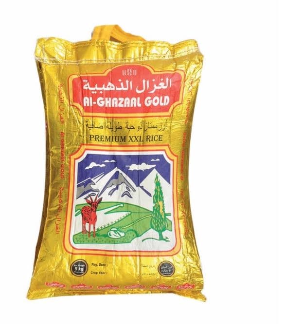 الغزال ذهبي أرز XXL بريميوم, 5kg