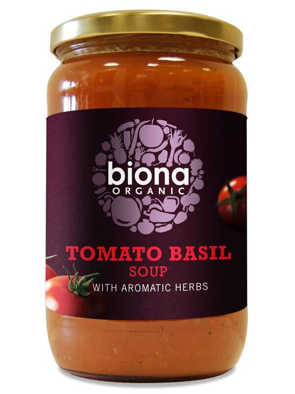Biona Organic Tomato Basil Soup 680G