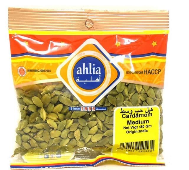 Ahlia Cardamom Medium, 80g