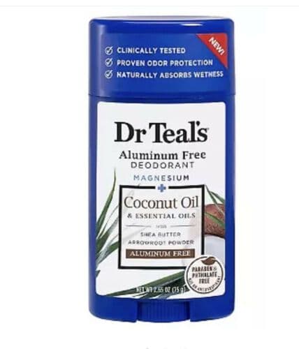 Dr Teal's Aluminum Free Deo Stick Coconut 48H 75G