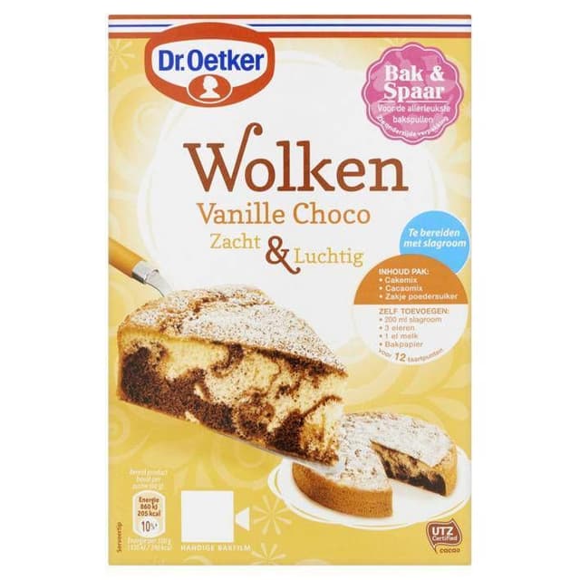 Dr Oetker Mix For Clouds Of Chocolate 455G