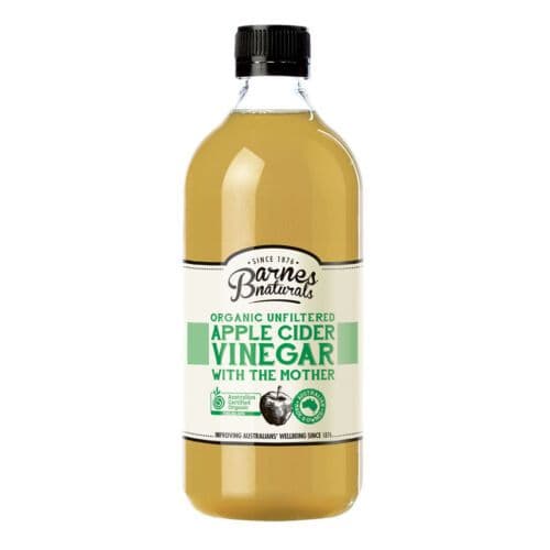 Barnes NaturalsOrganic Apple Cider Vinegar & The Mother Glass, 500ml