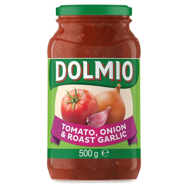 Dolmio Tomato Onion Roast Garlic Pasta Sauce 500 g