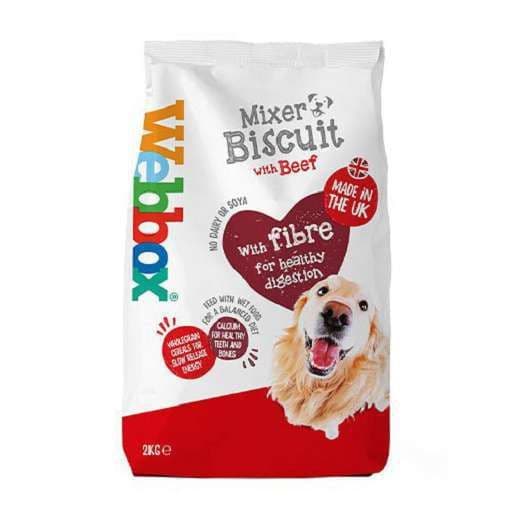 Webbox Mixer Biscuit with Beef, 2kg