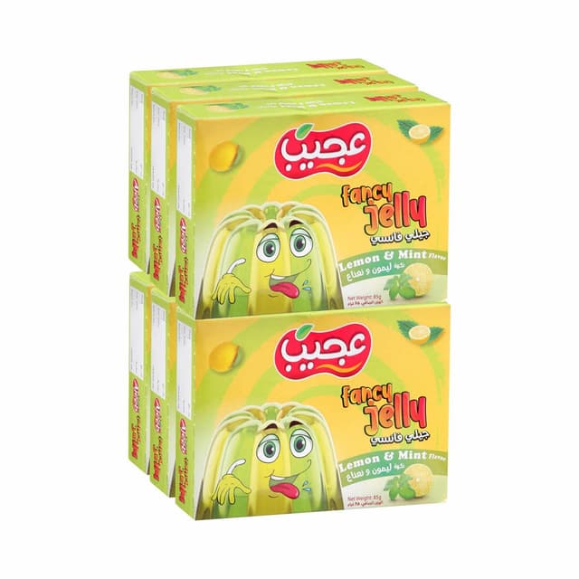 أجيب ليمون & مينت فليفر فانسي جيلي، 85g