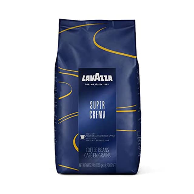 Lavazza Super Crema Coffee Beans, 1kg