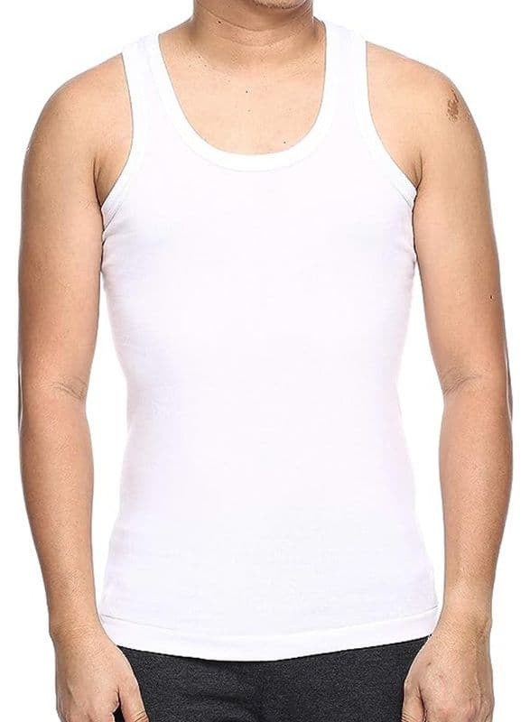 Byford Men's Vest 4013-White, XXL, 1 Piece