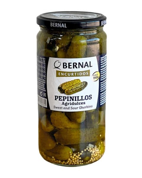 Bernal Sweet & Sour Gherkins, 685g