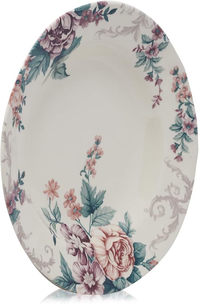 Claytan Gorgeous Grey Soup Plate, 24cm