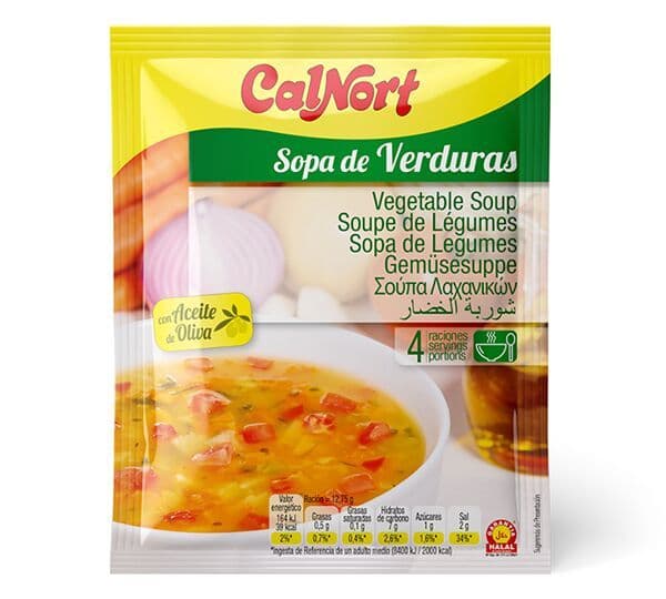 Calnort Vegetable Soup, 51g