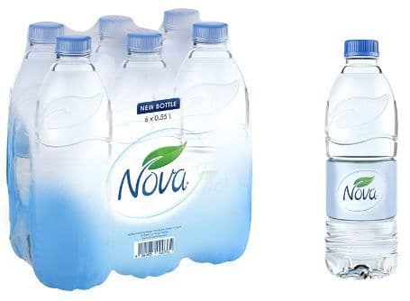 Nova Natural Mineral Water, 6x550ml