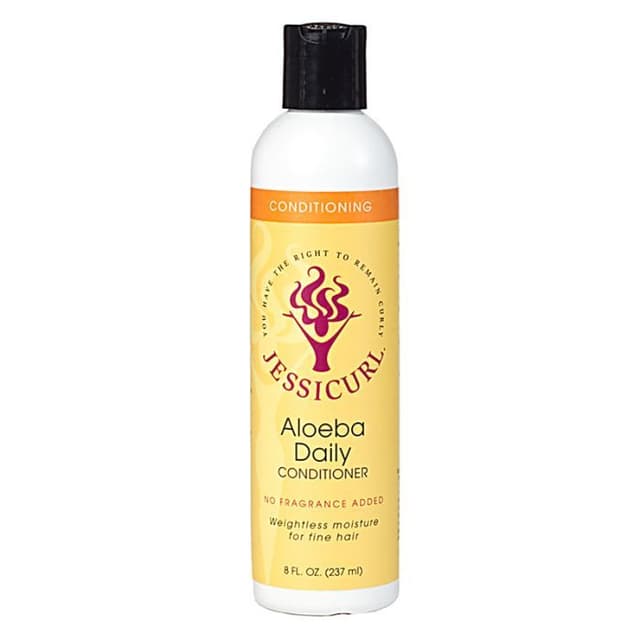 Jessicurl Fragrance Free Aloeba Daily Conditioner, 237ml