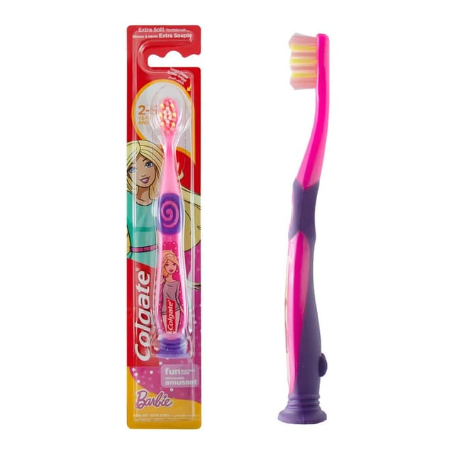 Colgate Kids Barbie Extra Soft Toothbrush, 2-5 Years, 1 Piece