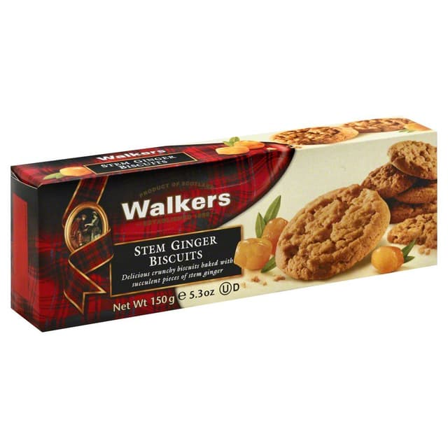 Walkers Steam Ginger Cookies 150 g