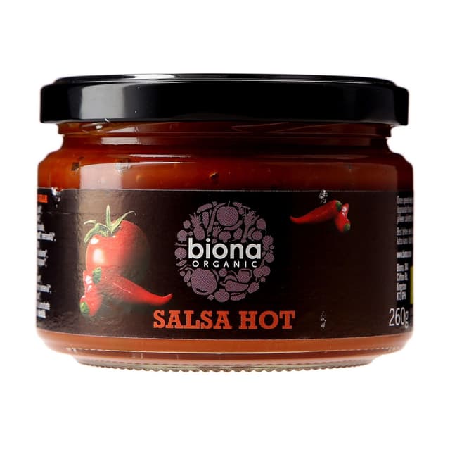 Biona Organic Salsa - Hot 260g