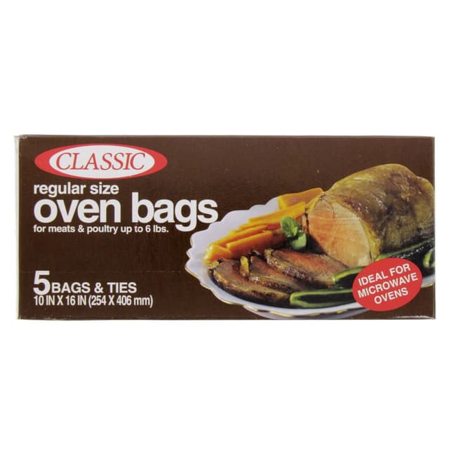 Classic Oven Bags - Regular 5Pieces